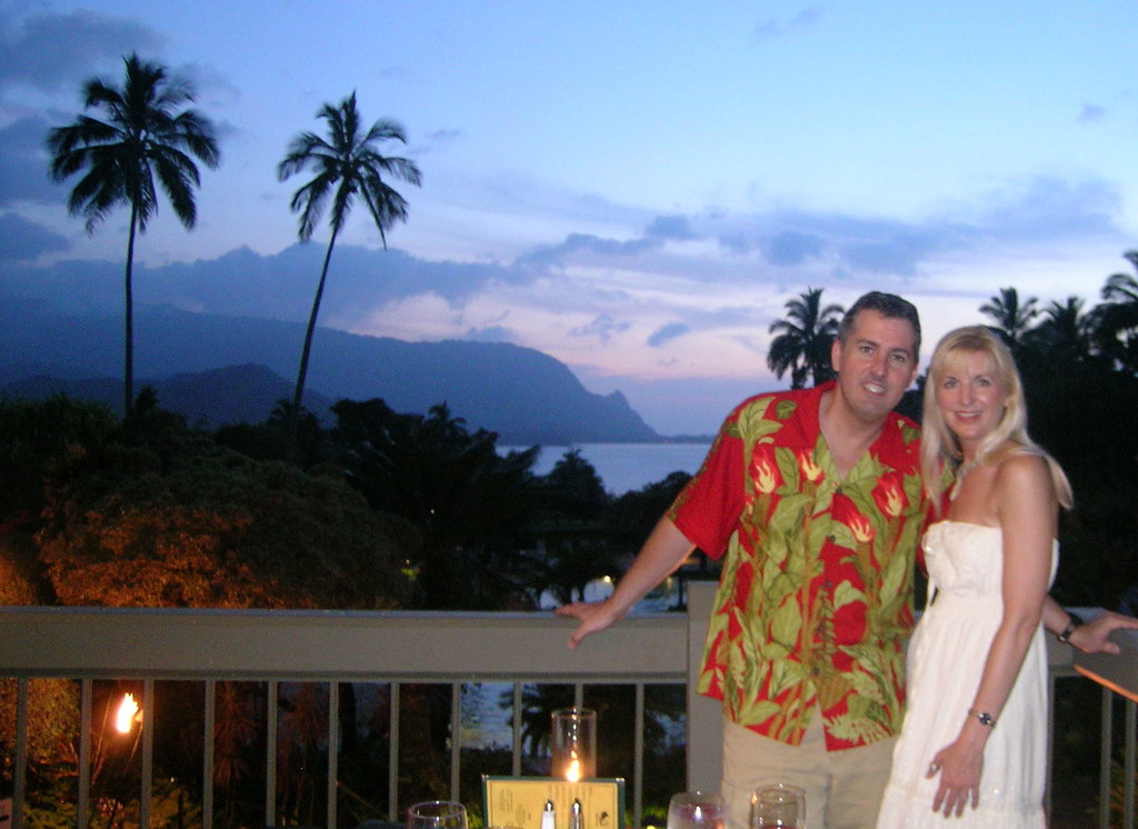 Dining on the Lanai at Bali Hai