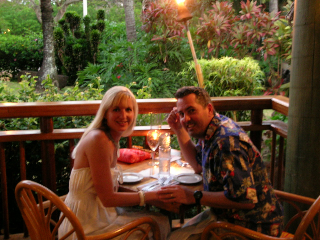 Dining at Keoki’s Paradise