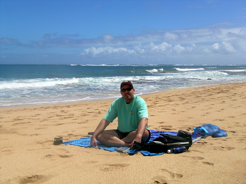 Me on the beach…