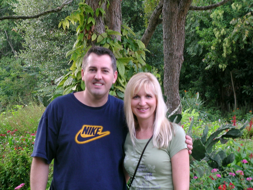 Bill and Suzanne in Gruene, Texas